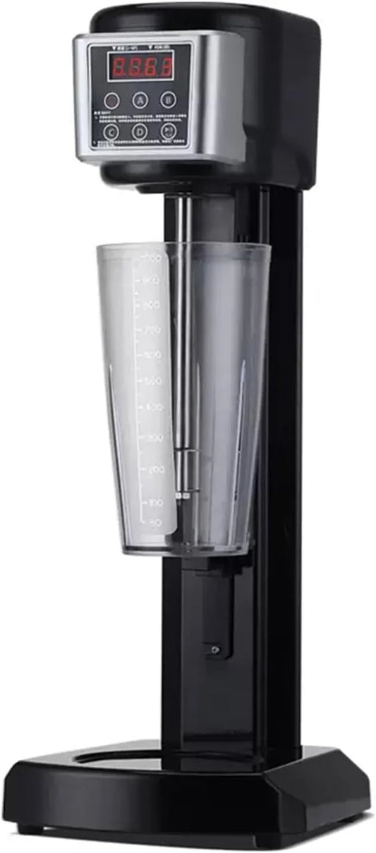 Kop Milkshake Machine, 300 W Milkshake, Capaciteit 1000ML, 18000 Rpm Melk Thee, Digitaal Display Enkelvoudige kop Milkshake Machine, Sap en Drank