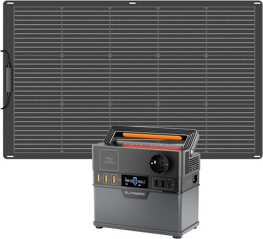 Draagbaar powerstation, S300, SF100, 100 W, 288 Wh, 300 W