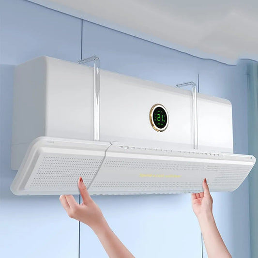 Mobiele airconditioner, en geen ponsen Geen schade aan, Luchtuitlaat Baffle Universele installatievrije winddeflector Non-stick