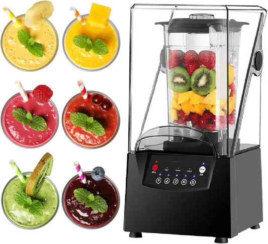 Blender, 2200 W Commerciële Smoothiemaker-blender, voor zwaar gebruik Blender