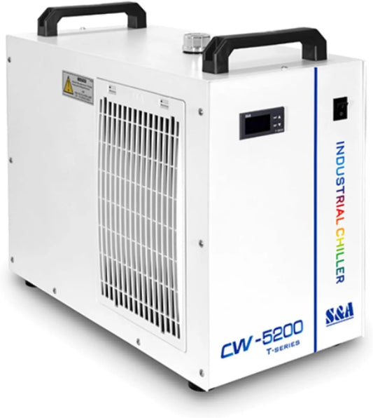 Machine, EU Stock CW-5200TH CO2, 80 W 100 W 130 W 150 W 180 W CO2 Laser Graver Snijmachine