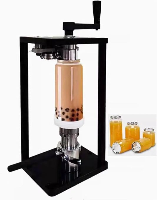 Kan Verzegelende Machine met 55 mm, 30 mm, 170 mm en RVS, Hand Kan Verzegelende Machine