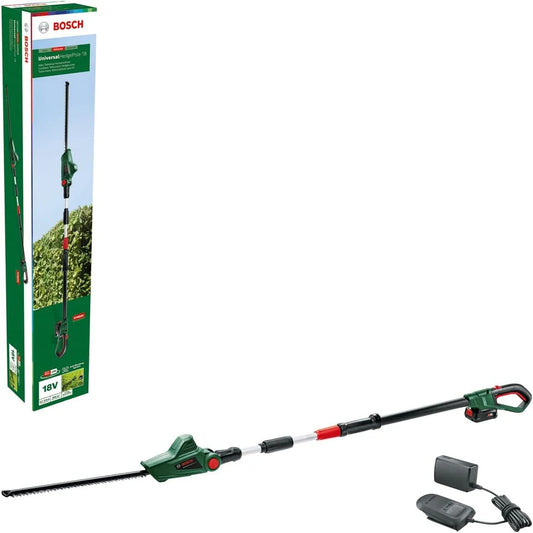 Bosch Lawn And Garden UniversalHedgePole 18 Accuheggenschaar met 18 V, 430 mm, 16 mm, 60 cm en groen