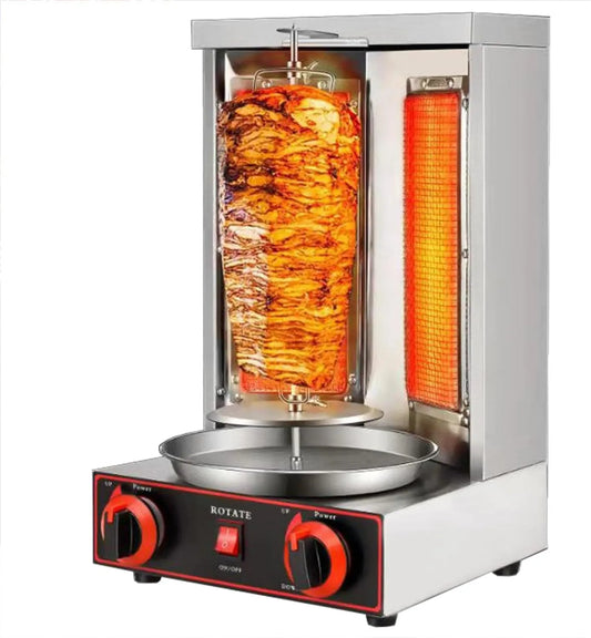 Barbecue, RVS LPG Roasters Barbecue, Gas Doner Kebab Machine