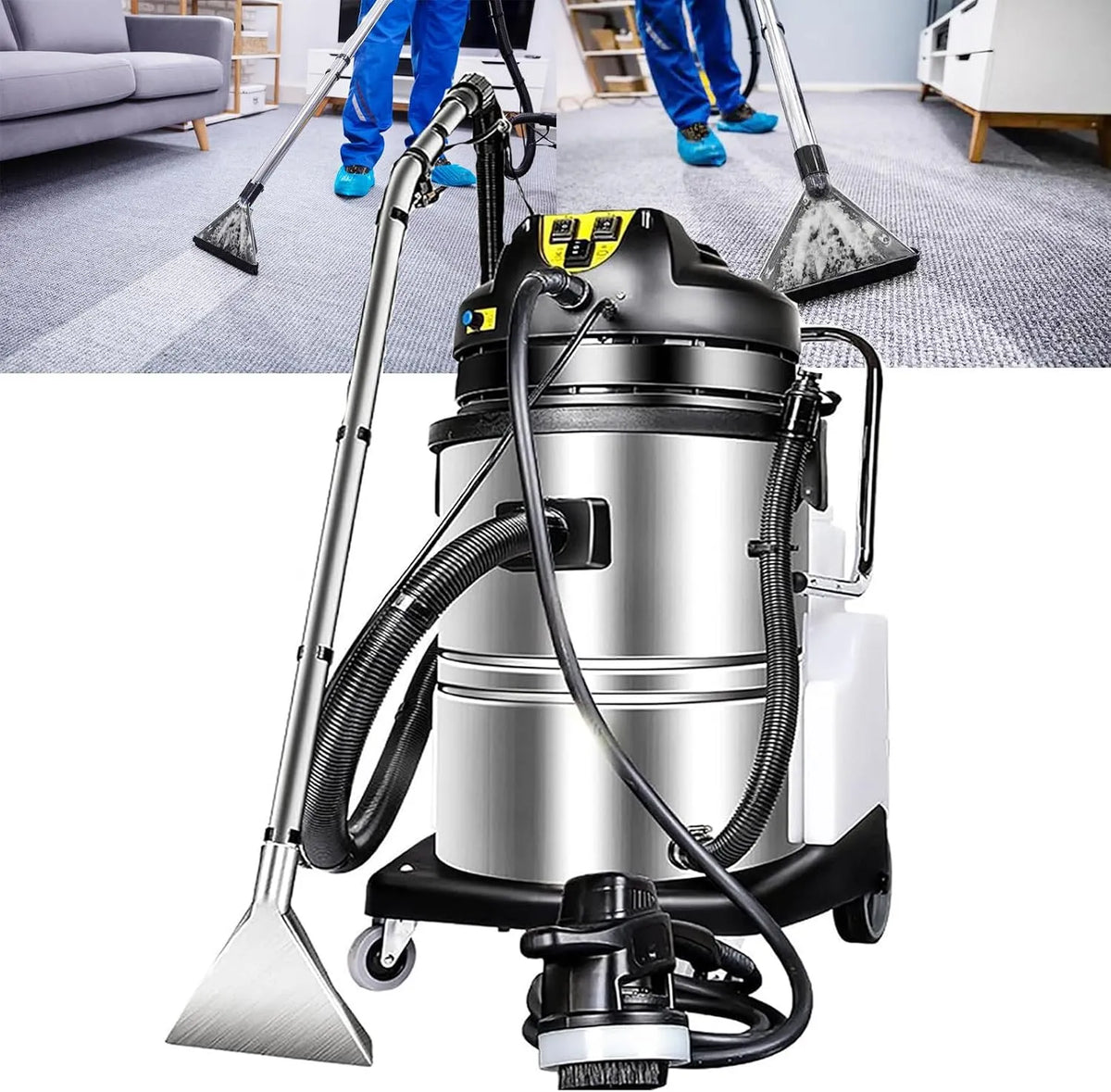 Machine, 3-in-1, banken en gordijnen,20L, tapijt-/bankreinigingsmachine, voor huishoudelijke/commerciële tapijten