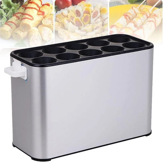 Machine, 1400 W, 5 onafhankelijke schakelaars, Maker Eierworst Hot Dog Roll Maker Thuis