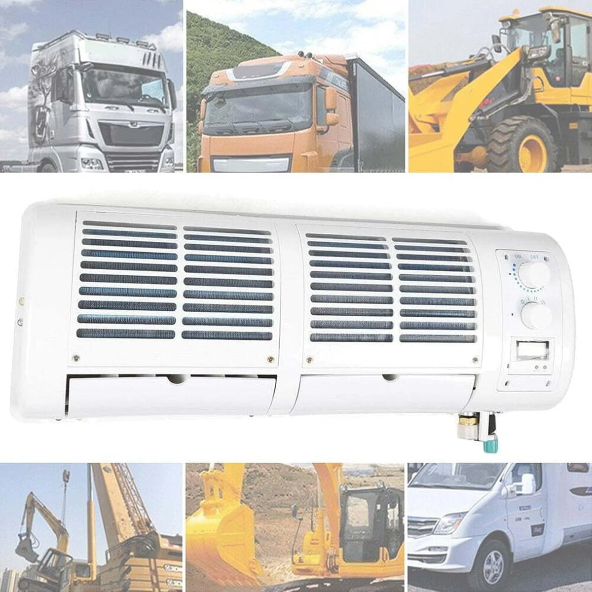 Mobiele airconditioner, Vrachtwagen Graafmachine Harvester Airconditioner,12v
