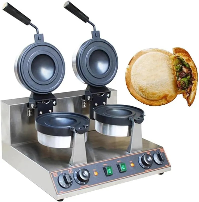 Hamburger Machine met 1300 W, 25 x 38 x 28 cm, 11,5 x 11,5 cm, 1200 W, 110-220 V, 11 inch, 4,53 inch en 0-5 minuten