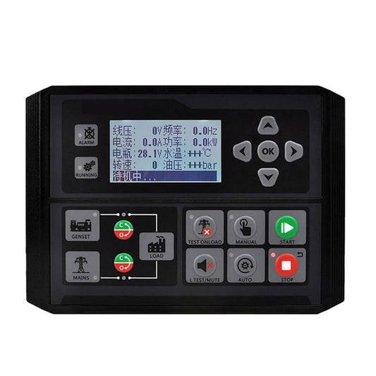 Generator, Controllers DC42D MK4 Controller Diesel Generator, Auto Start Configuratiescherm