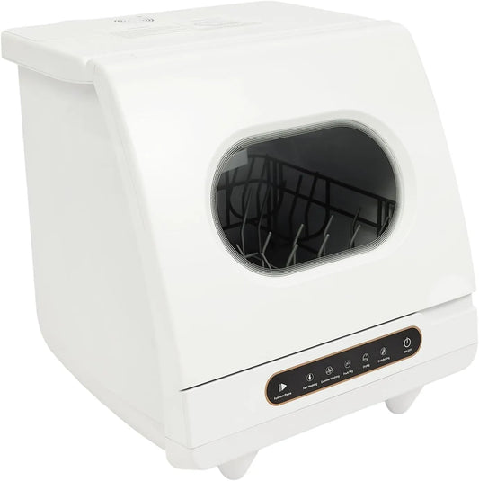 Vaatwasser met 5 programma's, 45 x 45 x 38 cm, 47 x 47 x 47 cm, 6 uur, 220 V, 50 Hz, 800 W en 55 dB