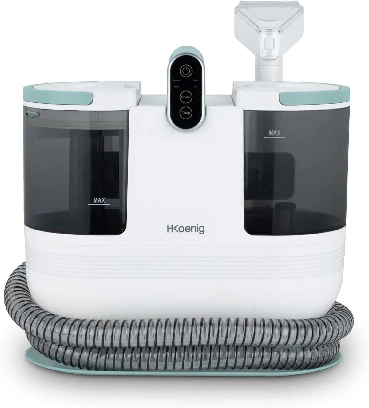 Reiniger TWT88 met 1600 ml, 950 ml, 290 ml, 60 °C, 1200 W, waterreservoir, dubbel tanksysteem en accessoires inbegrepen