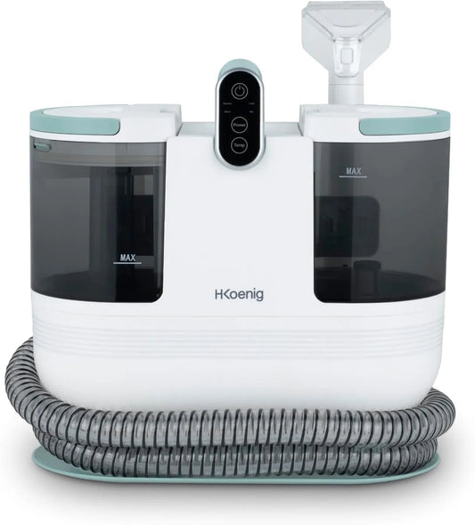 Reiniger TWT88 met 1600 ml, 950 ml, 290 ml, 60 °C, 1200 W, waterreservoir, dubbel tanksysteem en accessoires inbegrepen