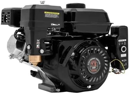 4-takt benzinemotor met 210CC, 7,5 pk en benzineaandrijving, 210CC 7,5 pk Go Kart 4-takt motor