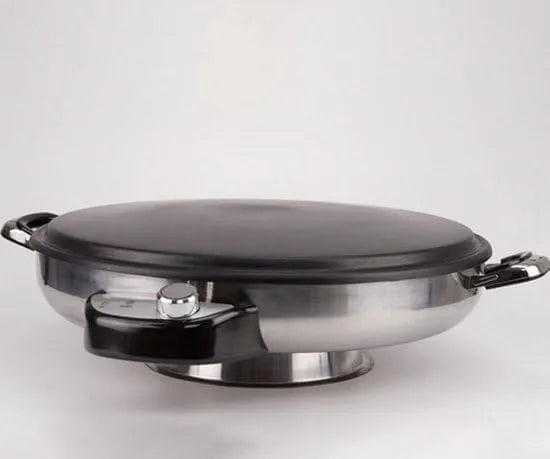 Germany Fladenbacker met 50 cm, 265 °C, RVS en aluminium, Crêpe- en pannenkoekenmaker