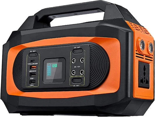 Draagbaar powerstation, 444Wh, 500 W, USB