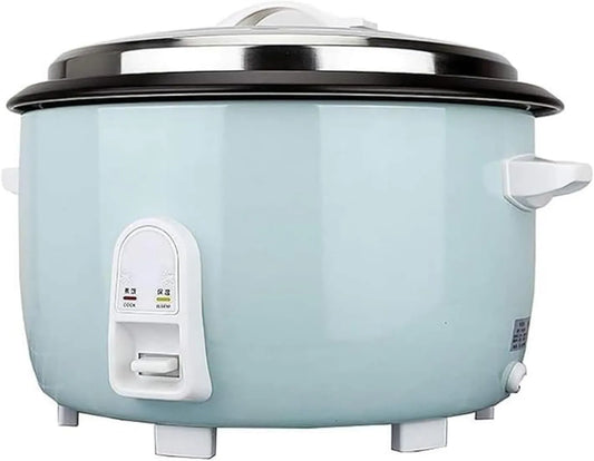 Elektrische rijstkoker met 8-45L, 23L, zwart en goud, grote capaciteit commerciële rijstkoker