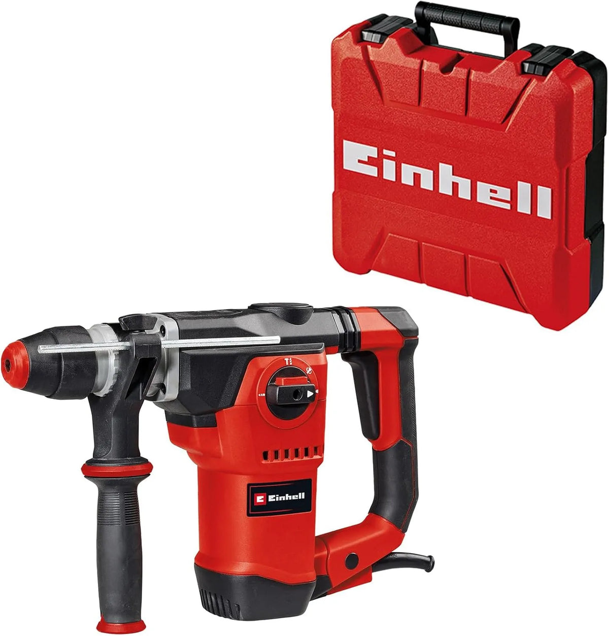 Boormachine, Einhell, 32 mm, 4-in-1, ruime kabellengte, een softgrip. Dat zorgt