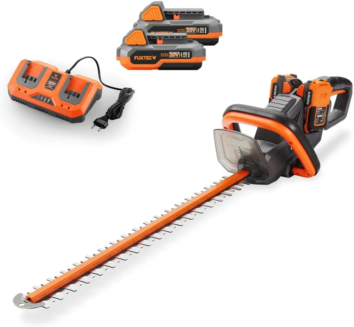 Heggenschaar FX-E2HSSET met 40V, 61cm en draadloze werking, FUXTEC Accu heggenschaar FX-E2HSSET 40V Snijlengte