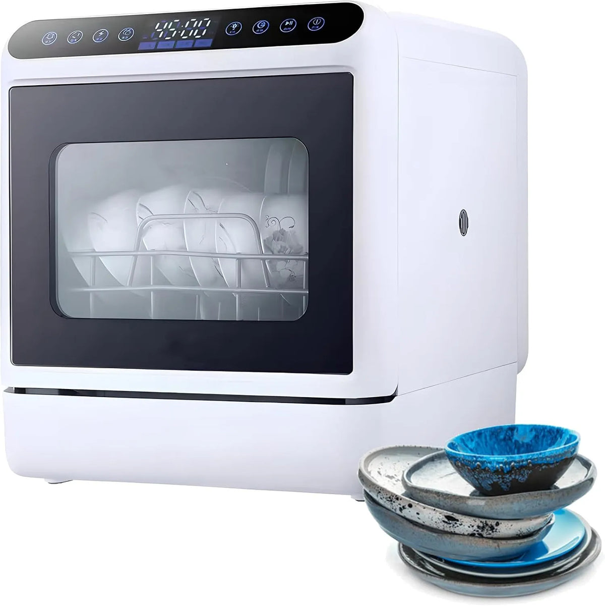 Vaatwasser met 41 x 46 x 46 cm, 52 dB, 3,5L, 1100 W en waterreservoir