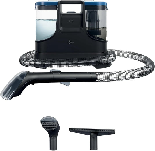 Hoover stofzuiger HS500 Smacchiatore e Shampoo HS500 met 4-in-1, accessoires inbegrepen, stofzuiger HS500 Smacchiatore e Shampoo, Potente 400 W, Lava