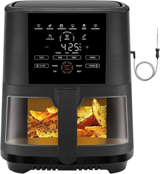 Airfryer, elektrische friteuse Digitale Airfryer Slimme assistent, Geniet van het leven Safehappy