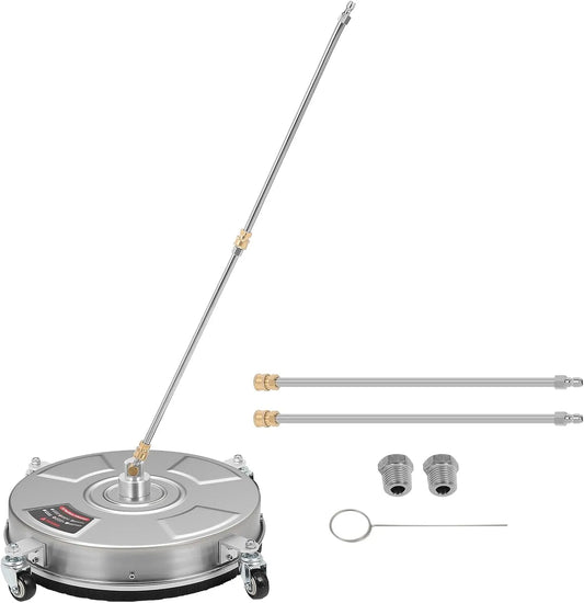 Hogedrukreiniger met voor 2200-4000 PSI-hogedrukreiniger 4GPM maximale doorstroming, terras, 15 inch, 2 Vervang sproeiers voor beton en dek reiniging