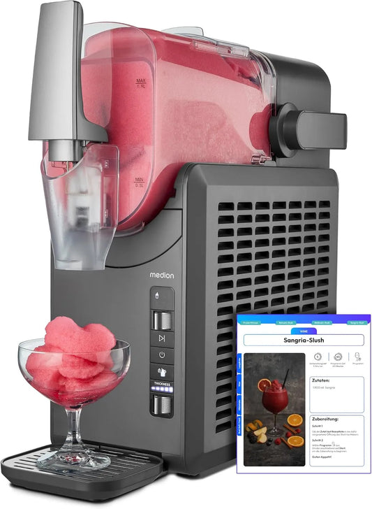 Machine MD12090 met 2,6L, 5 standen en 30–60 minuten, 1,9L inhoud