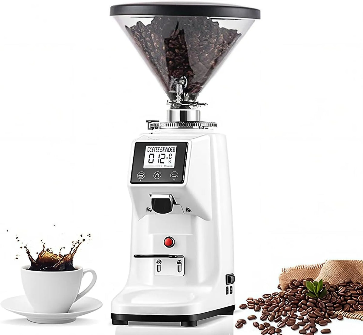 Molen, 500ml, 19 Aanpasbare Maalgraden, Automatische Koffiemolen