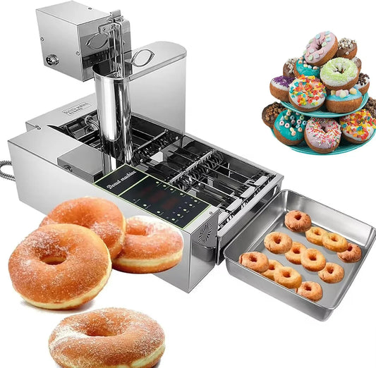 Donut die Machine met 240 x 400 x 400MM, 38.8 x 24.8 x 63cm, 5.5L, 10.80L, 60 seconden en RVS
