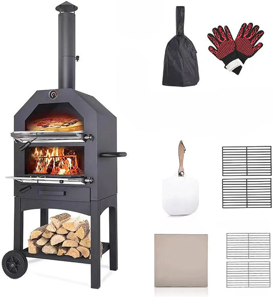 Inbouwoven met 3-5 minuten, 10-15 minuten en regelbare thermostaat