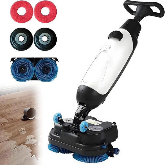 Vloerschrobmachine met 17 inch, 120 minuten, 1,2 uur, 1,2 m2 en draadloze werking