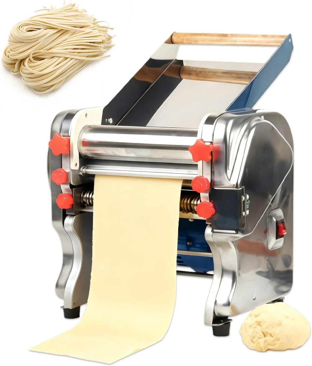 Elektrische pastamachine, volautomatisch, RVS, 380 x 310 x 360 mm