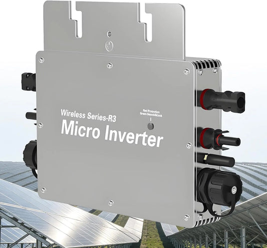 Spanningsomvormer met 1400 W, 700 W, zonne-energie en aluminium