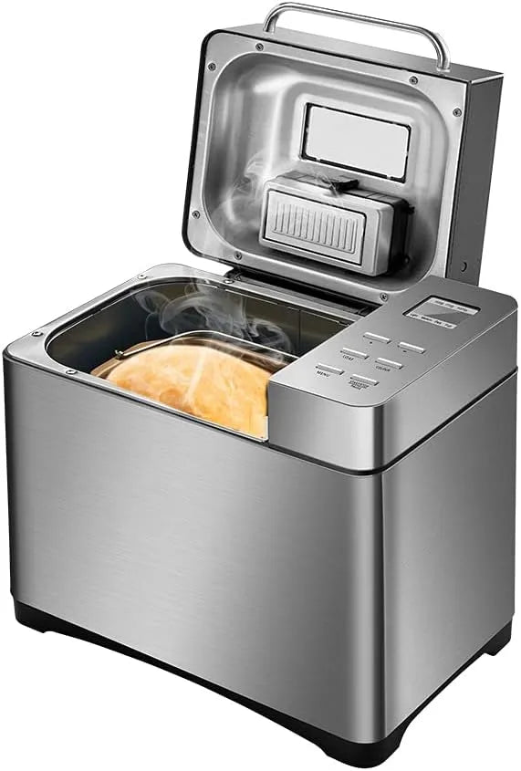 1000 g, Broodbakmachine, 650 watt, 19 broodbakprogramma's, 1000 g broodmachine