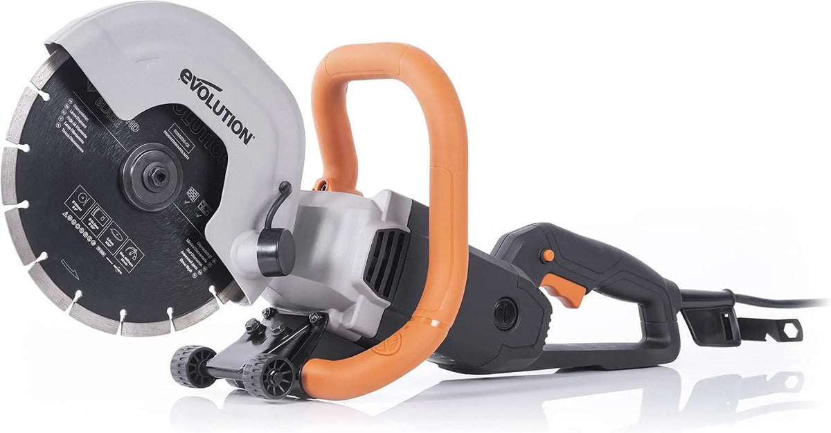 Haakse slijper R230DCT met 230 mm, 2000 W en 90 mm, Evolution R230DCT 230 mm slijpmachine