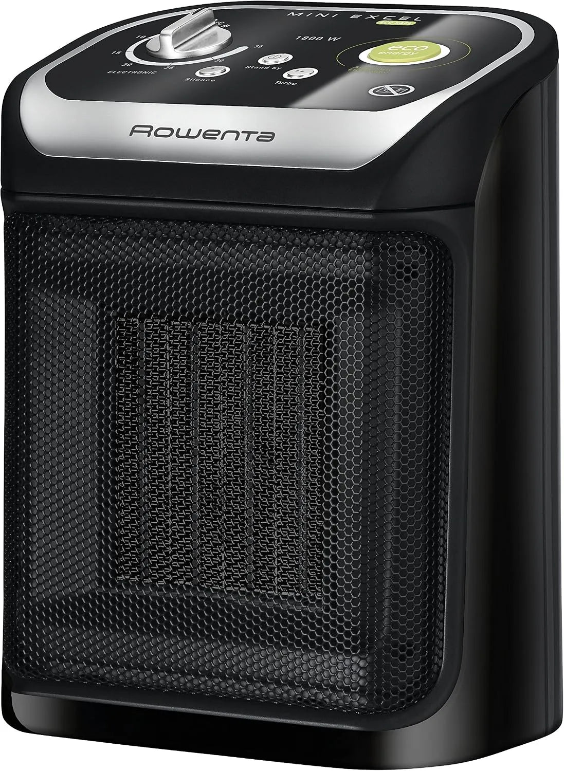 Ventilatorkachel, Rowenta SO9265, 1800 W, 49 dBA, thermostaat, eco-functie, Silence-functie, 1000 W