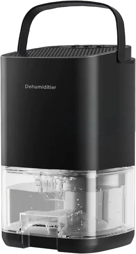 Luchtontvochtiger met 8 inch, 1000 ml, 29,9 m2, 45 dB, waterreservoir, geluidsarme werking en ontvochtigingsfunctie