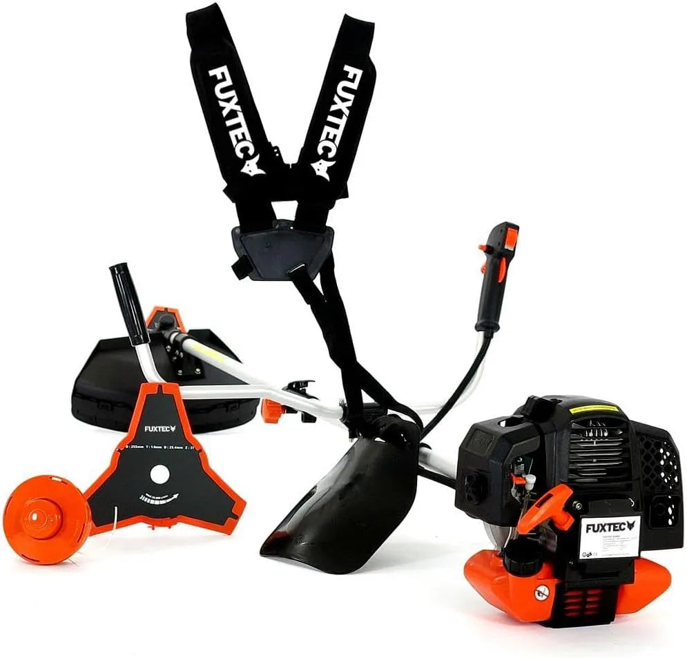 Grastrimmer, 52cc, FUXTEC Benzine FX-MS152, 2-in-1, benzineaandrijving