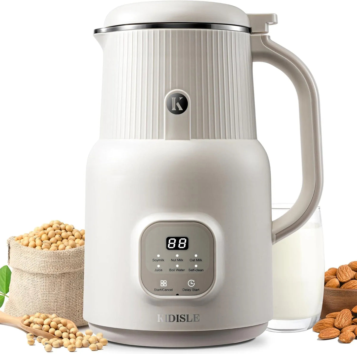 Notenmelkmaker, KIDISLE 6 in 1 Notenmelk Maker, Productbeschrijving KIDISLE Automatische Notenmelk Maker