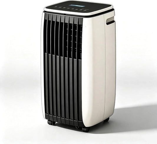 Mobiele airconditioner, 14000 BTU, 2-in-1, C+Hot & Cold 12000 BTU, Witte