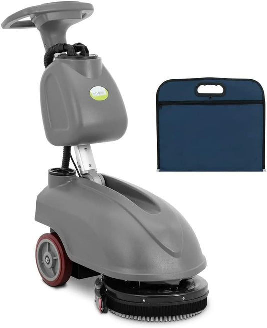 Vloerschrobmachine met 35 cm, 1350 m2, 1,5 uur, 12,8 l, 360 W en 200 rpm