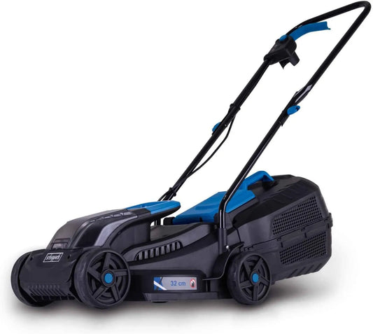 Scheppach Grasmaaier BC-MP320-X met 1110 x 380 x 1010 mm, 20-60 mm, 250-300 m2, 3-in-1 en 4 standen